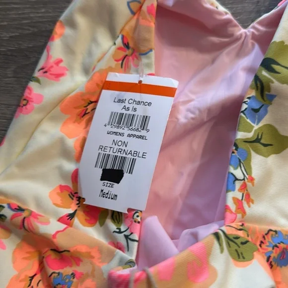 NWT Maaji Floral Halter One-Piece Swimsuit - Picture 8 of 8